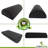 Half Moon Lumbar Cushion Black