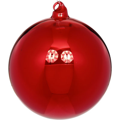 Shiny Ball Ornament Set Of 4