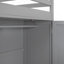 Lit mezzanine avec tiroirs, bureau et garde-robe-33824346
