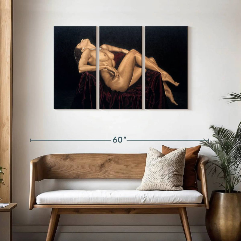 Exquisite, 28" H x 45" W