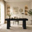 Bureau de direction 63 po, bureau d'ordinateur moderne Home Office