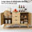 47"Sideboard with 3 Drawer-295888295