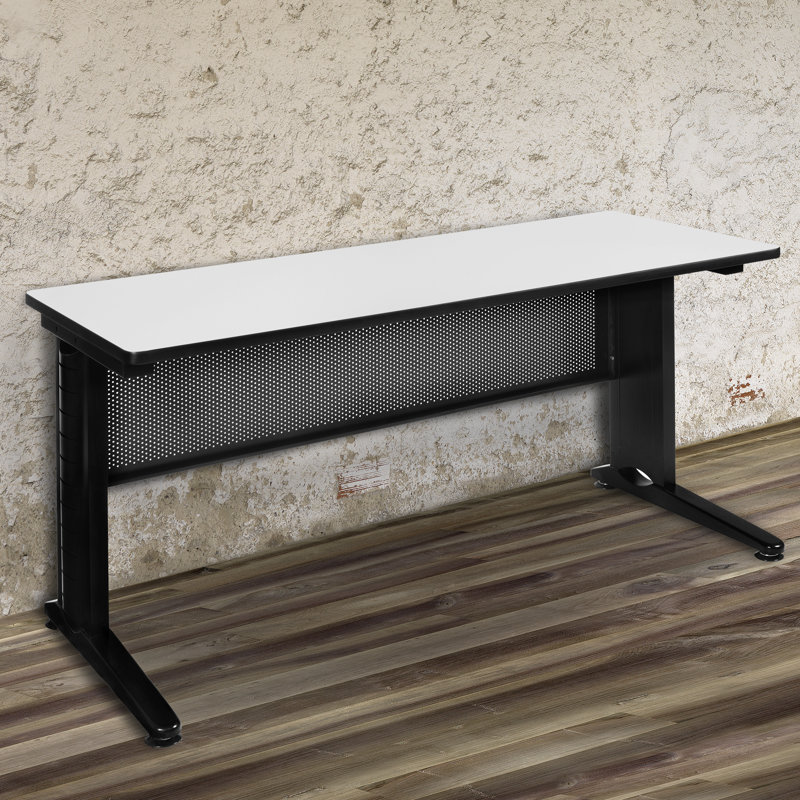 Fusion Seminar Training Table, White, 29" H x 48" L x 24" W