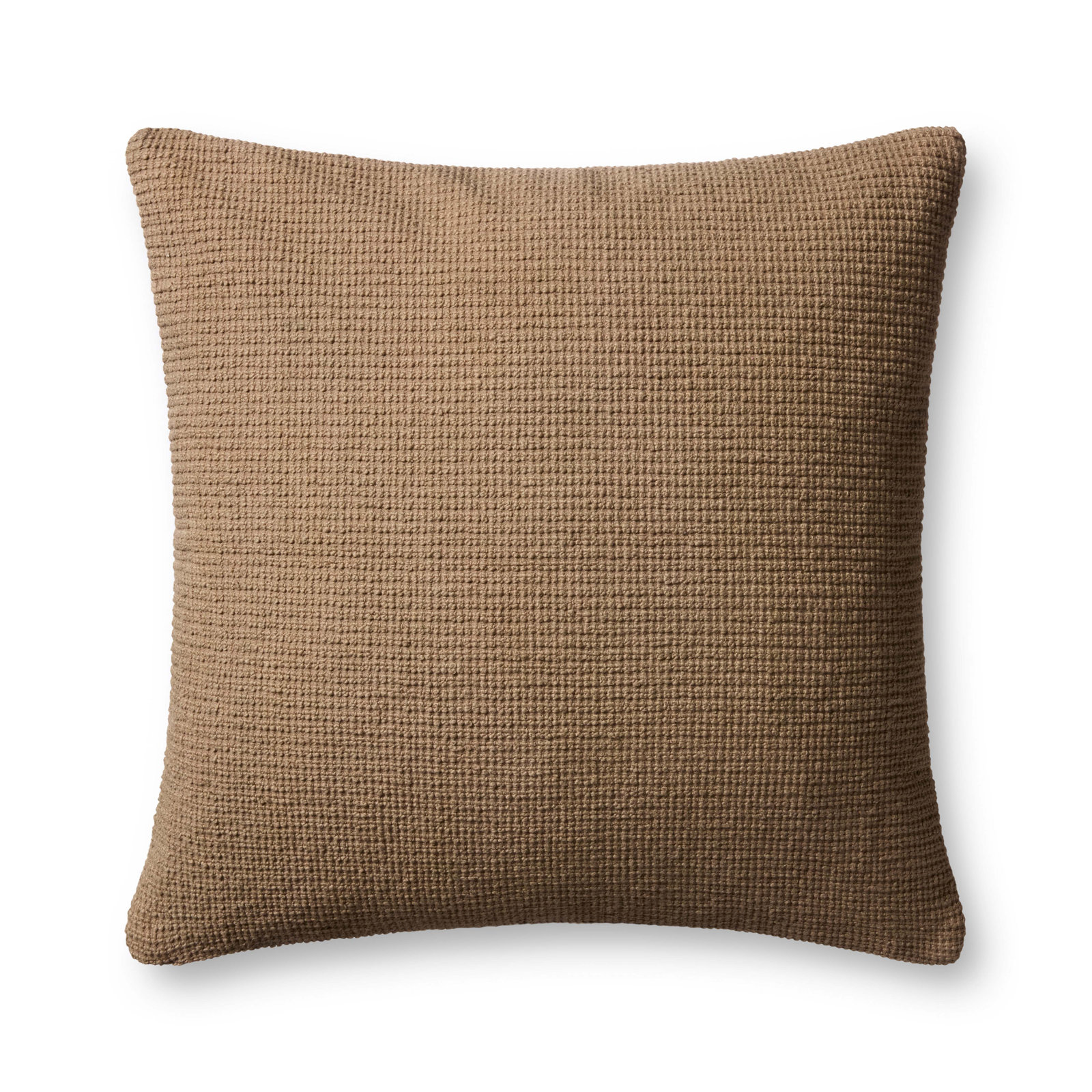 Jeremiah Brent x Loloi Bedford 24" Pillow Cover, Brown