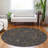 Zara Blue Washable Indoor-Outdoor Rug - -173511766