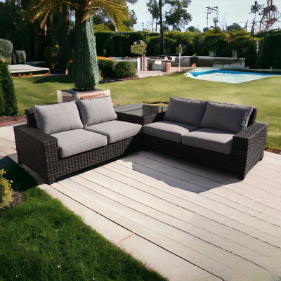Ensemble de canapé modulaire 3 pièces Courtyard St. Lucia