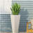 13" X 32.5" Outdoor Modern MGO Cast Stone Planter