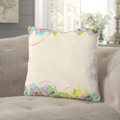 Coussin décoratif fleur Kessler
