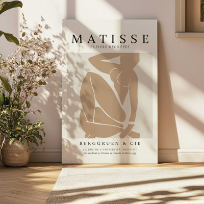 Matisse's Nude III in Tan