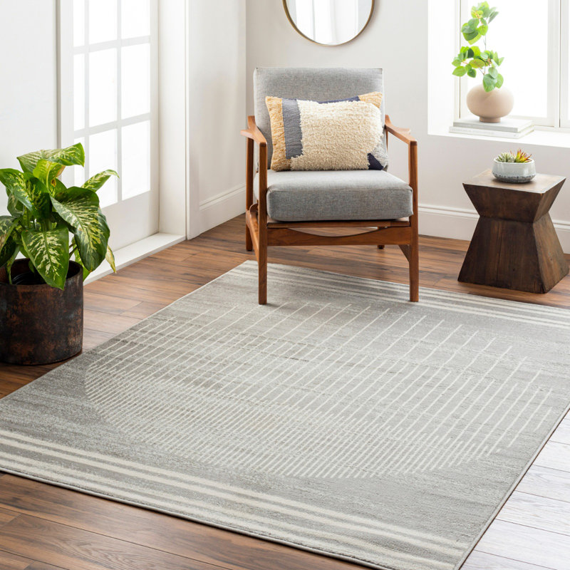 Amneris Geometric Area Rug, Rectangle 200 x 275 cm