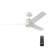 Honeywell Altan 52" White and Brushed Gold Ceiling Fan with Adjustable LED Light-124267451-124267454