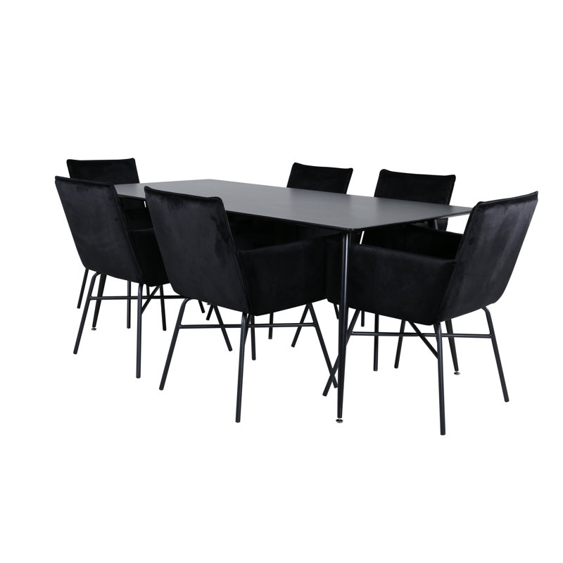 Silar 6 - Person Dining Set