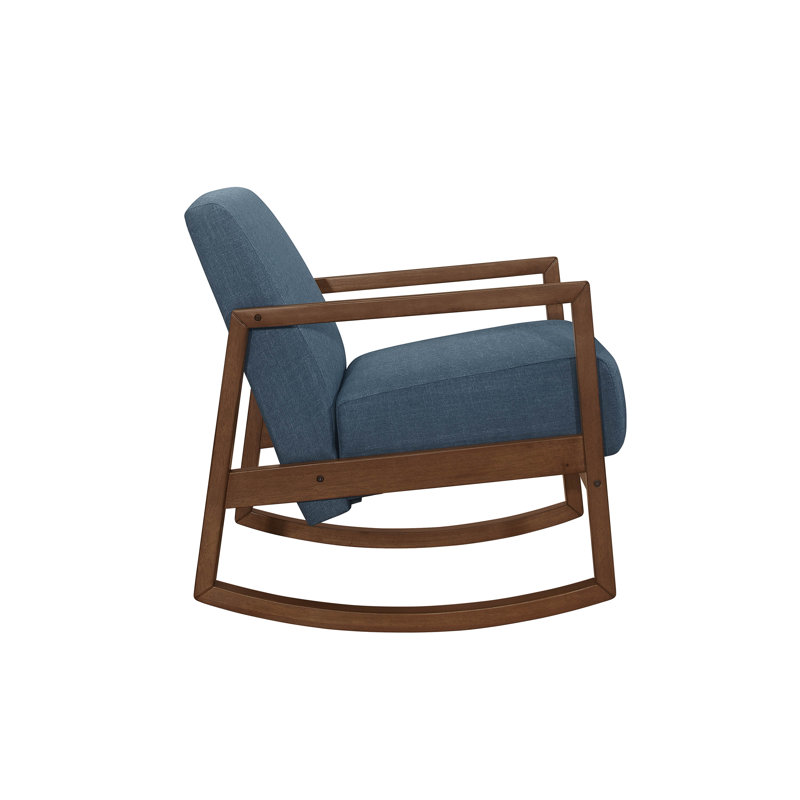 Chaise berçante Horae, Mélange de polyester bleu