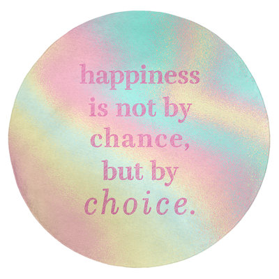 Quotes Chenille Indoor Rug
