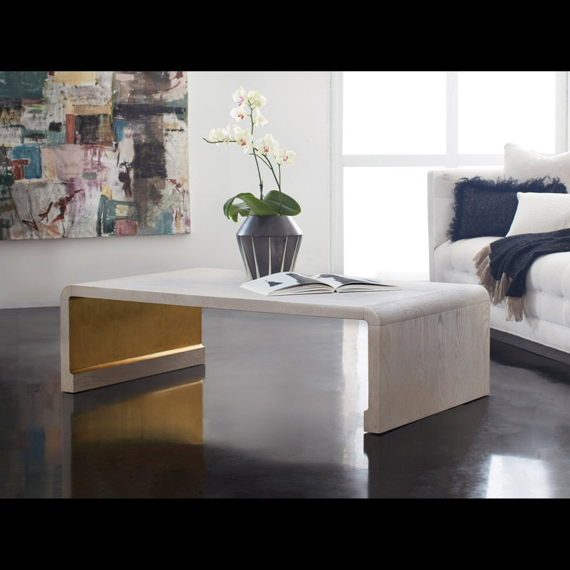 Modern History Solid Wood Coffee Table