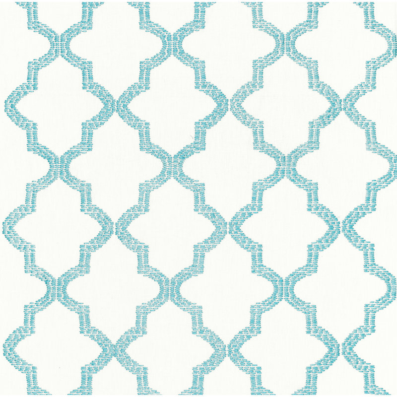 Tissu de broderie Tanger, Caraïbes