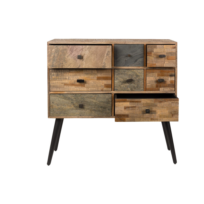 San Solid Wood Accent Chest