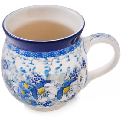 Tasse à bulles en grès 12 oz - Blissful Beauty