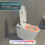 Toilette allongée intelligente à chasse automatique 1,28 / 1,6 GPF Wynn avec bidet intégré