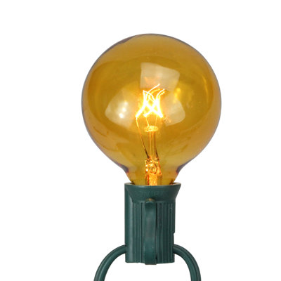 Ampoules de remplacement pour Noël incandescentes mauves G50