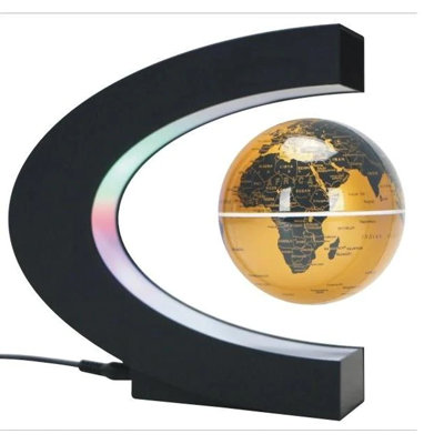 Globe flottant à lévitation magnétique
