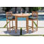 Monterey Solid Wood Bar Set with Stools-1407369481