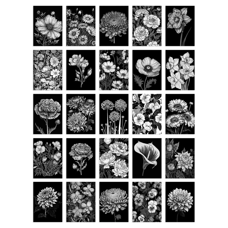Auddie 50 Piece No Frame Print
