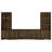 Stott Dark Pine 3-Shelf Engineered Wood Media Tower-1727341427