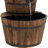 Wood Weather Resistant Floor Fountain
