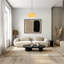 15cm H Glass Drum Pendant Shade ( No Direct Attachment Method ) in Cream