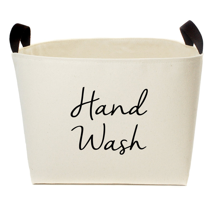 Canvas Laundry Hamper with Handles