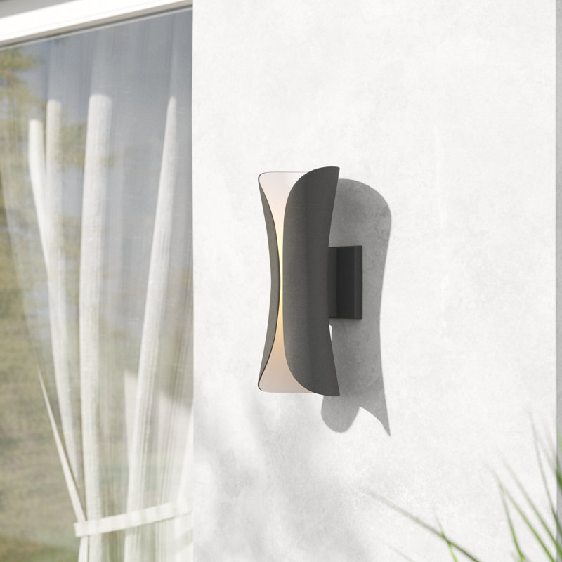 Shamblin Metal LED Wall Light, 13.5" H x 5.25" W x 5.25" D