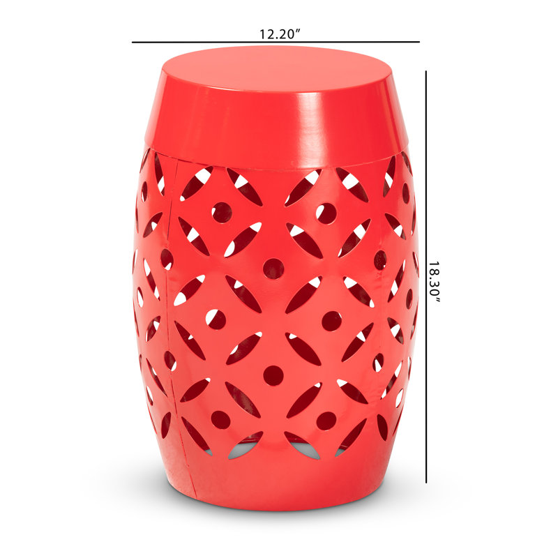 Table d'appoint en métal Plumerville