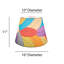 Real Leaf Drum Lamp Shade in Red/Blue/Pink-1561517032-1572444228