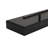 MELANNCO Distressed Black 24-inch Railing Shelf