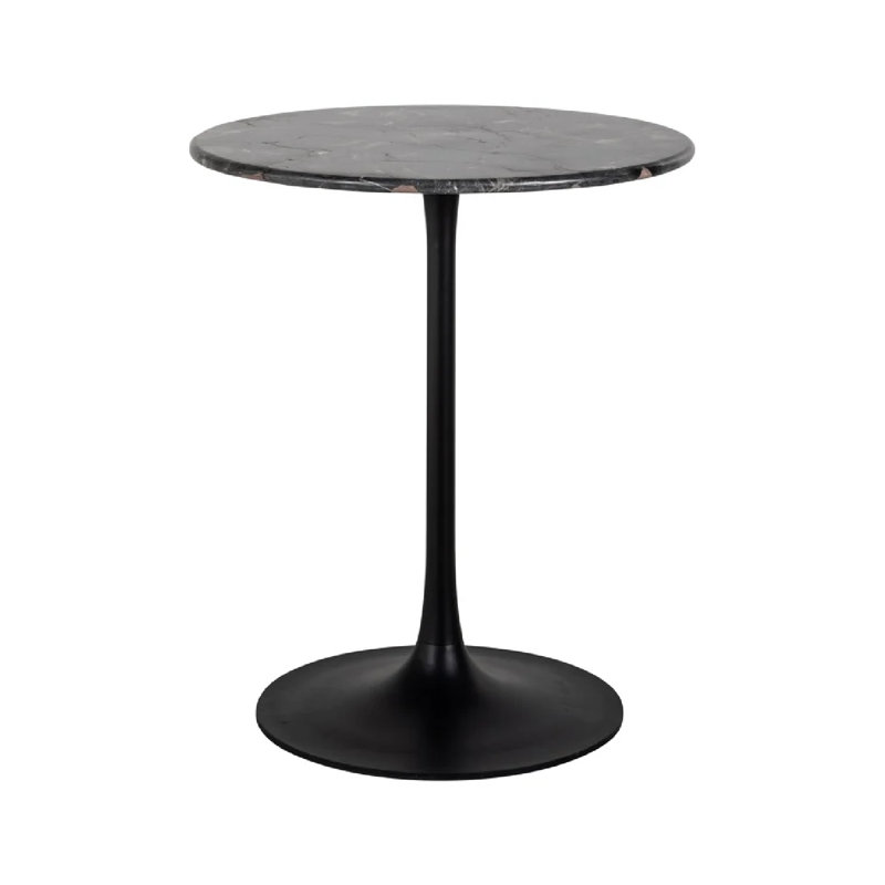 Table de bar ronde 26 po, Brun