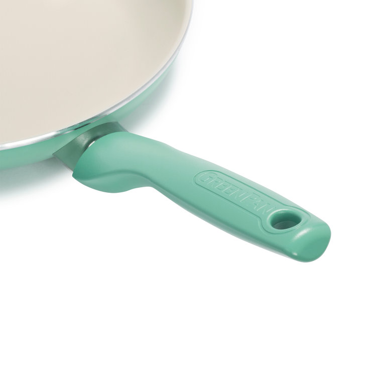 Rio Ceramic Nonstick 16-Piece Cookware Set, Turquoise