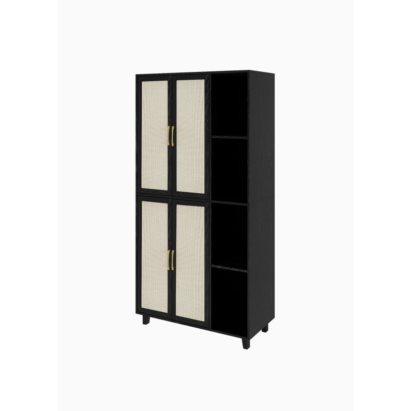 L 36,23 x H 70,87, Noir, Or