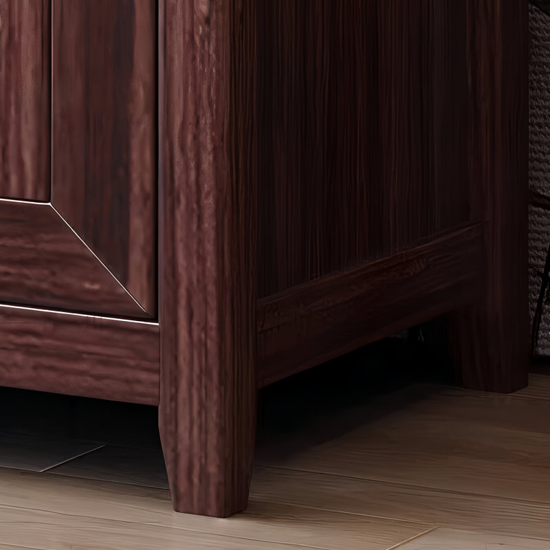 Armoire de rangement et de buffet de style rétro