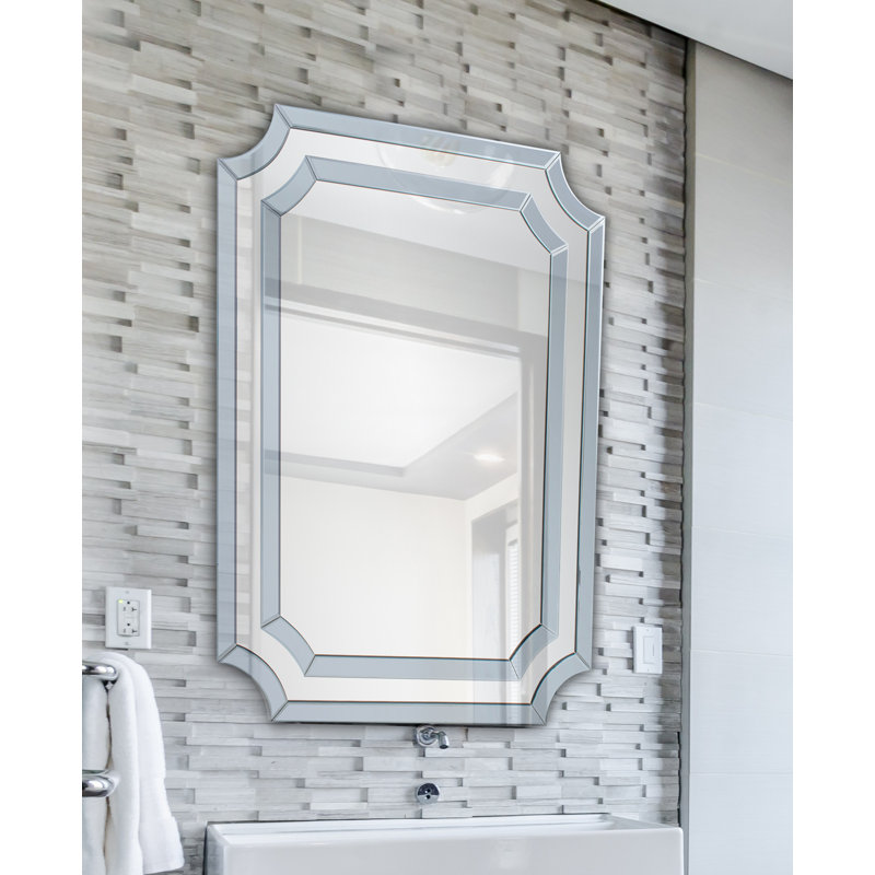 Keeana Glass Frame Mirror