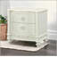 Dorothy Ivory Finish Nightstand W/2 Drawers