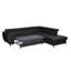 Brookhurst Leather Corner Sofabed-648641783-648641777