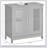Outdoor Garden Storage Cabinet with Galvanized Top