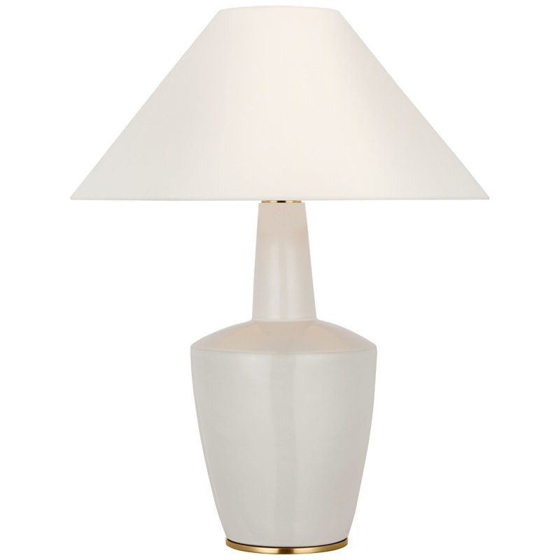 Paros Table Lamp, Ivory