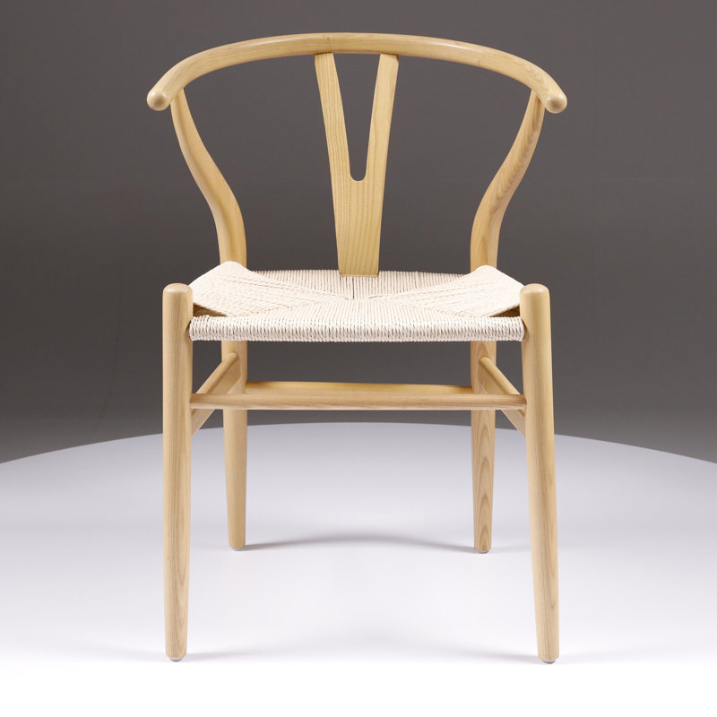 Franco 46cm H Solid Wood Armchair, Natural