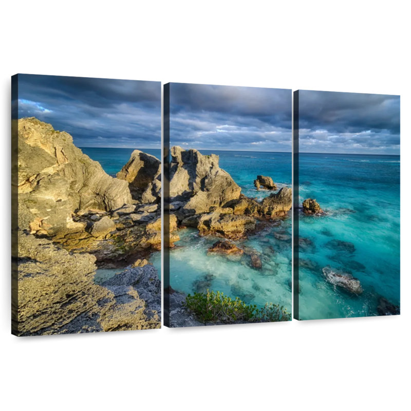 Gillard Rocky Horseshoe Bay Bermuda, 36" H x 57" W