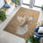 Elegant Floral Design Soft Pile Printed Rug Enhancing Any Living Space with Its Artistic Beauty-1238644960