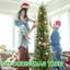 Arbre de Noël épinette pré-éclairé