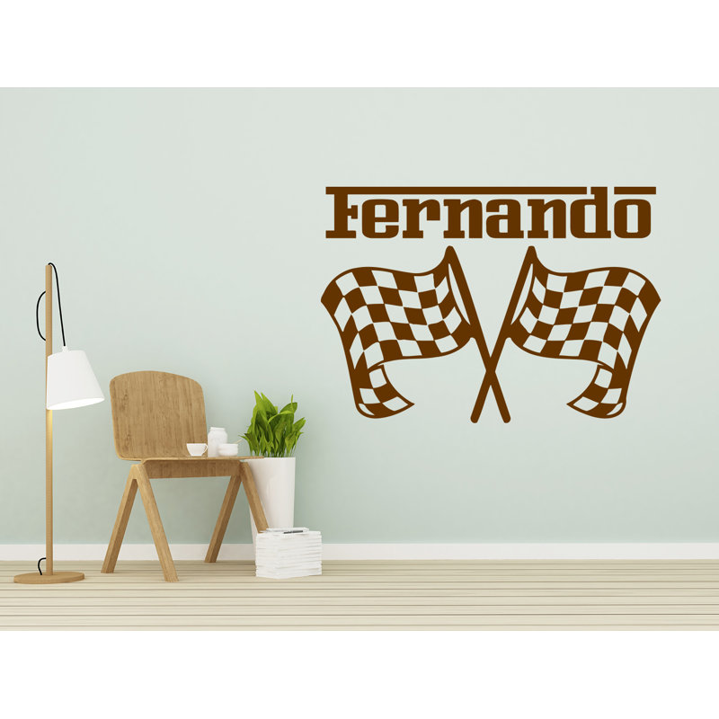 Non-Wall Damaging Wall Decal, 32" H x 46" W, Brown