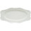 Red Vanilla Pinpoint White Oval Platter
